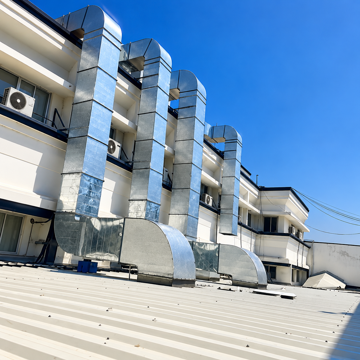 Industrial AC Ducting Services by PSV AIRCON